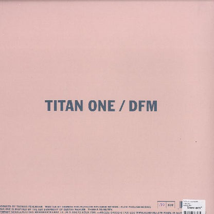 Thomas Fehlmann : Live With Strings And Percussion - Titan One / DFM (12", Ltd, Num)