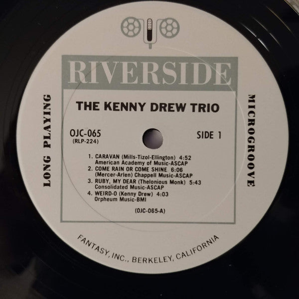 Kenny Drew Trio* With Paul Chambers (3), Philly Joe Jones* : Kenny Drew Trio (LP, Album, Mono, RE)