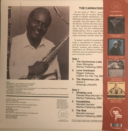 Wendell Harrison : The Carnivorous Lady (LP, Album, RE)