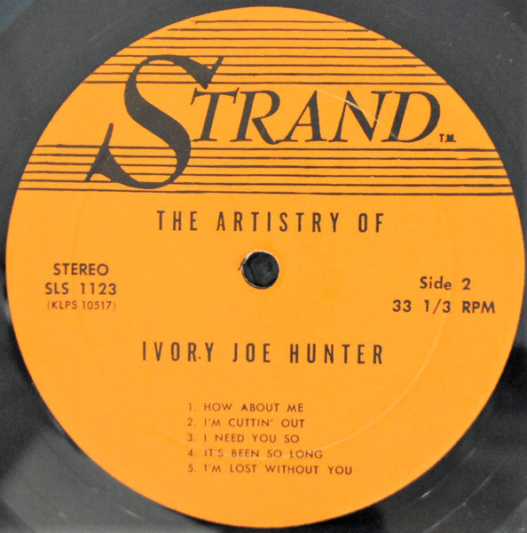Ivory Joe Hunter / Memphis Slim : The Artistry Of Ivory Joe Hunter (LP)