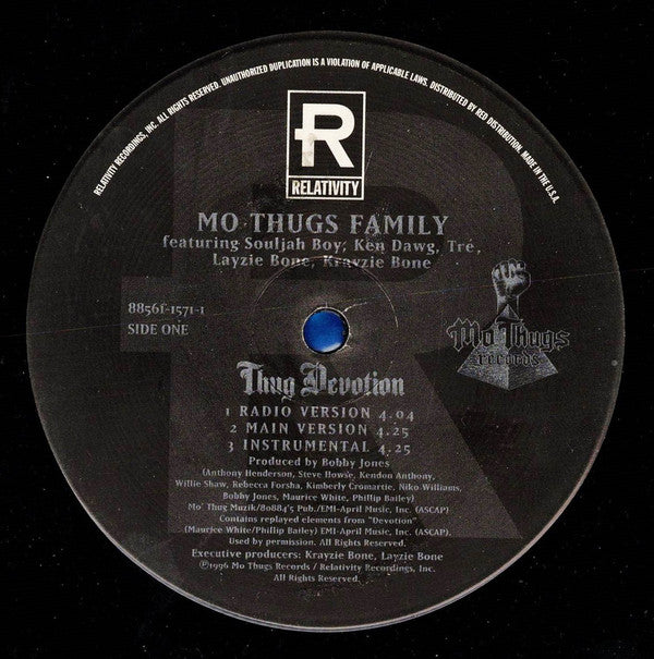 Mo Thugs Family : Thug Devotion (12", Single)