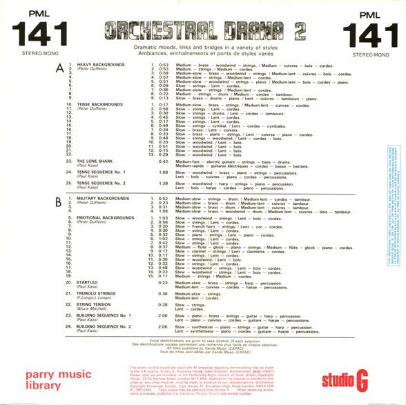 Various : Orchestral Drama 2 (LP)