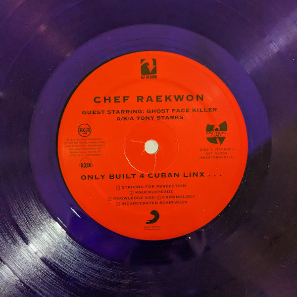 Chef Raekwon* : Only Built 4 Cuban Linx... (2xLP, Album, RE, RM, Pur)