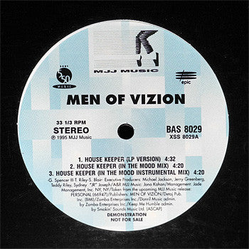 Men Of Vizion : House Keeper (12", Promo)