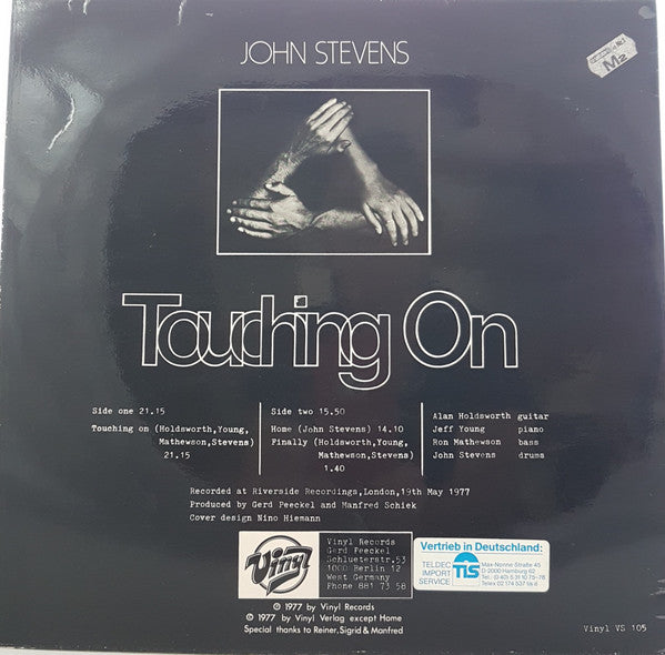 John Stevens (2) : Touching On (LP, Album)