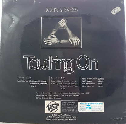 John Stevens (2) : Touching On (LP, Album)