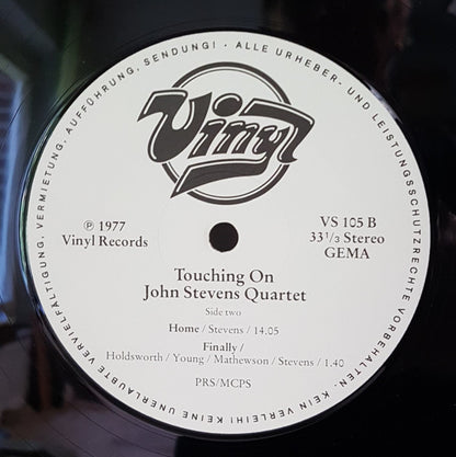 John Stevens (2) : Touching On (LP, Album)