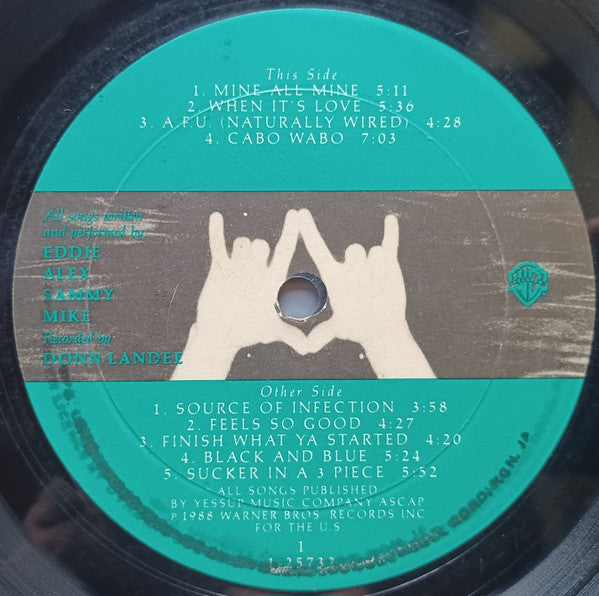 Van Halen : OU812 (LP, Album)
