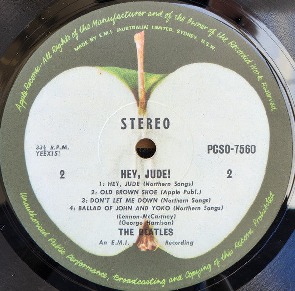 The Beatles : Hey Jude (LP, Comp)