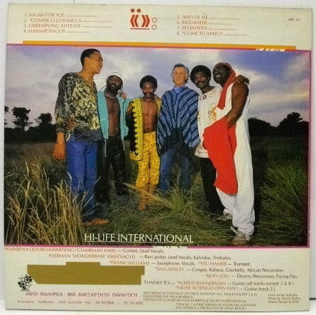 Hi-Life International : Na Wa For You (LP, Album)