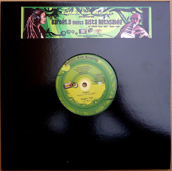 Barbés.D* Meets Sista Bethsabée : Easy / Signs (10", Ltd)