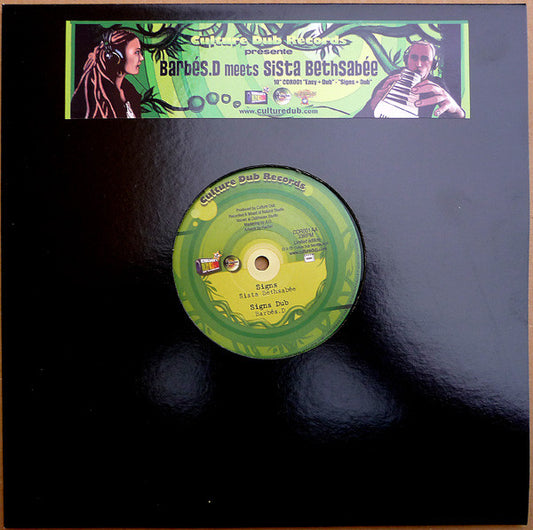 Barbés.D* Meets Sista Bethsabée : Easy / Signs (10", Ltd)