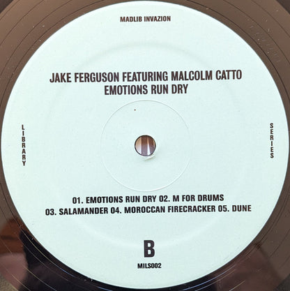 Jake Ferguson Featuring Malcom Catto : Emotions Run Dry (LP, Album)