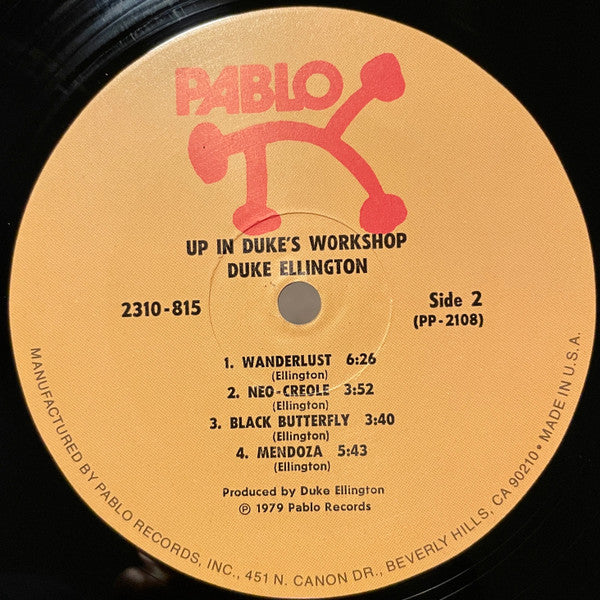 Duke Ellington & His Orchestra* : Up In Duke's Workshop (LP, Album)