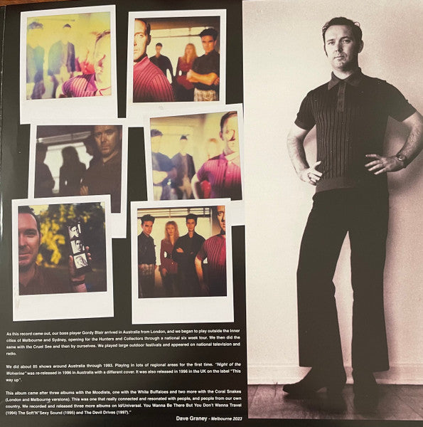 Dave Graney & The Coral Snakes : Night Of The Wolverine (2xLP, Ltd, RM)