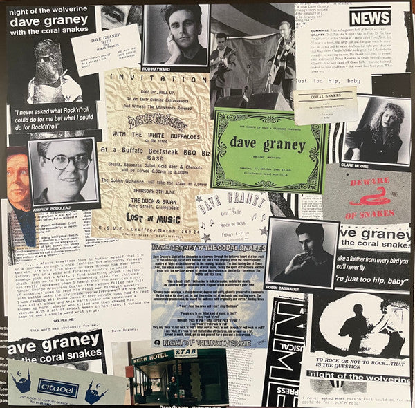 Dave Graney & The Coral Snakes : Night Of The Wolverine (2xLP, Ltd, RM)