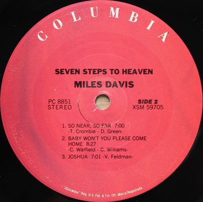 Miles Davis : Seven Steps To Heaven (LP, Album, RE)