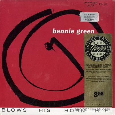 Bennie Green : Blows His Horn (LP, Album, Ltd, RE, RM)