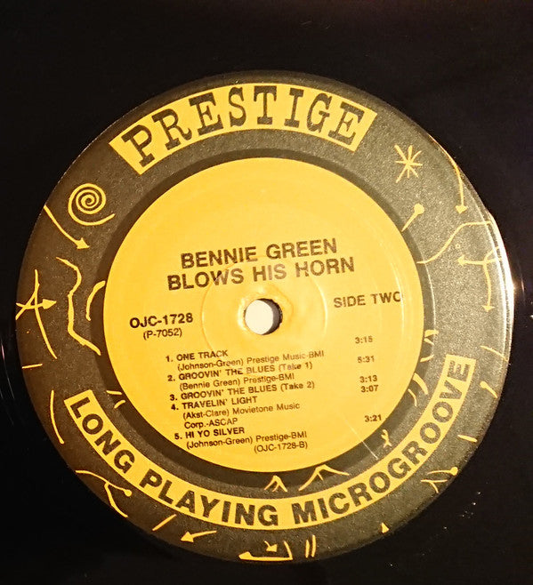 Bennie Green : Blows His Horn (LP, Album, Ltd, RE, RM)