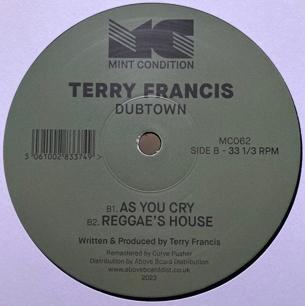 Terry Francis : Dubtown (12", RE)