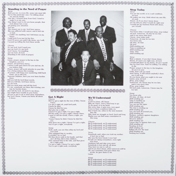 The Supreme Jubilees : It'll All Be Over (LP, RE, RP, Mar)