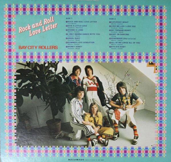 Bay City Rollers : Rock N' Roll Love Letter (LP, Album, Gat)
