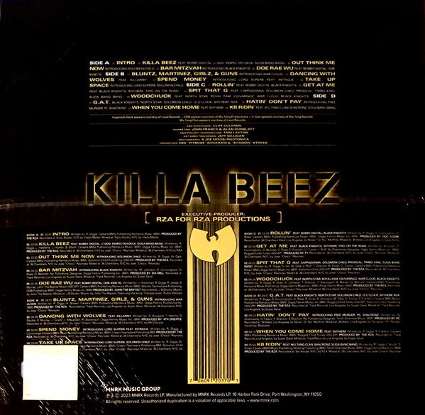 Killa Beez* : The Sting (2xLP, Album, RSD, Comp, RE, Yel)