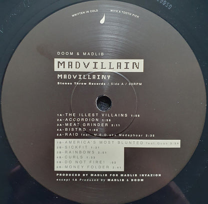 Madvillain : Madvillainy (2xLP, Album, RE)