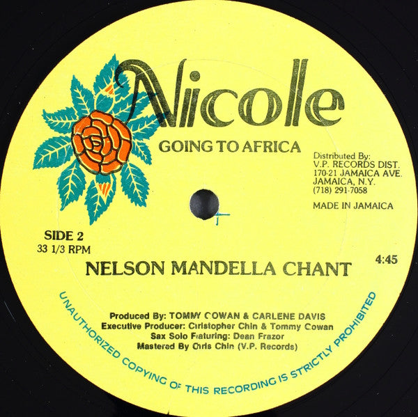 Carlene Davis : Winnie Mandela (12")