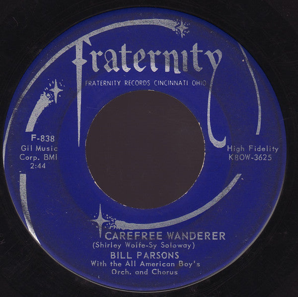 Bill Parsons : Educated Rock And Roll (7", Single)