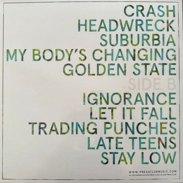Press Club : Late Teens (LP, Album, Ltd, RE, Tra)