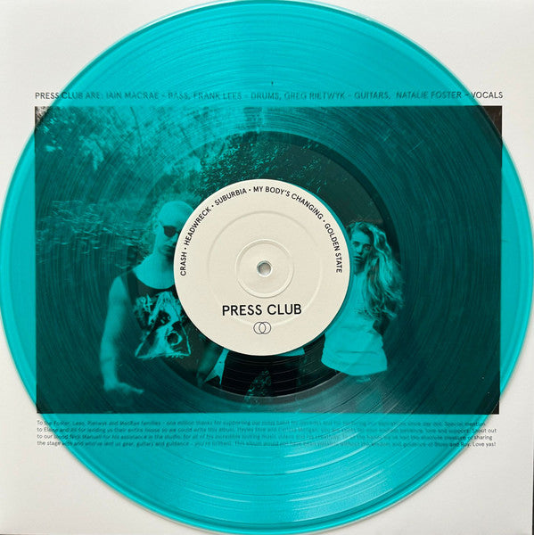 Press Club : Late Teens (LP, Album, Ltd, RE, Tra)