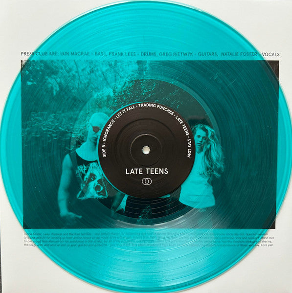 Press Club : Late Teens (LP, Album, Ltd, RE, Tra)