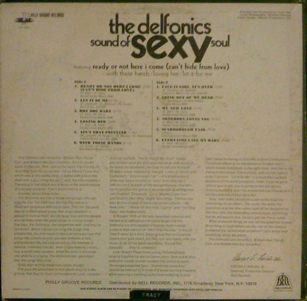 The Delfonics : Sound Of Sexy Soul (LP, Album)