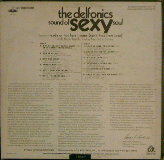 The Delfonics : Sound Of Sexy Soul (LP, Album)