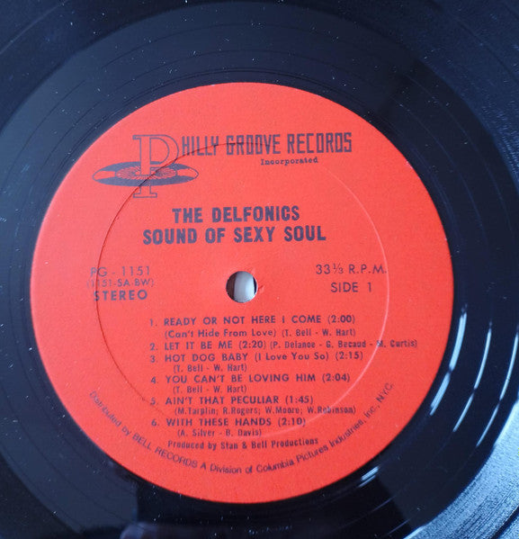 The Delfonics : Sound Of Sexy Soul (LP, Album)
