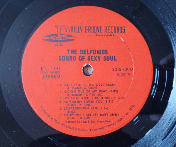 The Delfonics : Sound Of Sexy Soul (LP, Album)