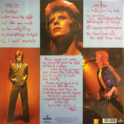 Bowie* : Pinups (LP, Album, RE, RM, Hal)