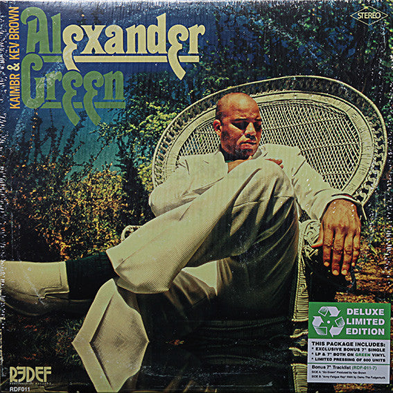 Kaimbr & Kev Brown : The Alexander Green Project (LP, Album, Ltd, Gre + 7", Ltd, Gre)