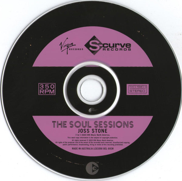 Joss Stone : The Soul Sessions (CD, Album, Copy Prot.)