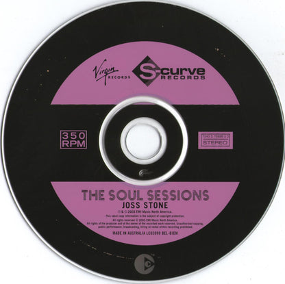 Joss Stone : The Soul Sessions (CD, Album, Copy Prot.)