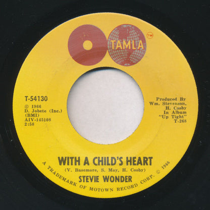 Stevie Wonder : Nothing's Too Good For My Baby / With A Child's Heart (7", Single, ARP)