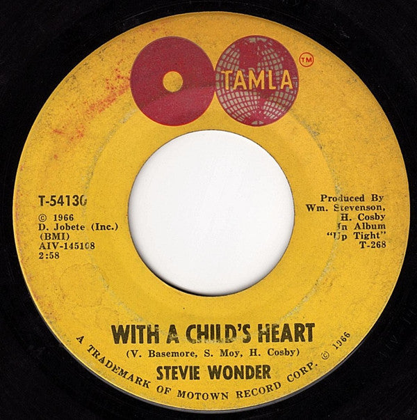 Stevie Wonder : Nothing's Too Good For My Baby / With A Child's Heart (7", Single, ARP)