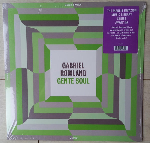 Gabriel Rowland : Gente Soul (LP, Album)