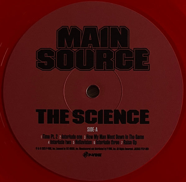 Main Source : The Science (LP, Ora + 7" + Dlx, Obi)