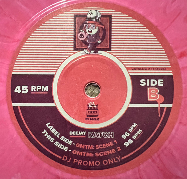 Deejay Katch* : Give Me The Message (7", Promo, Pin)
