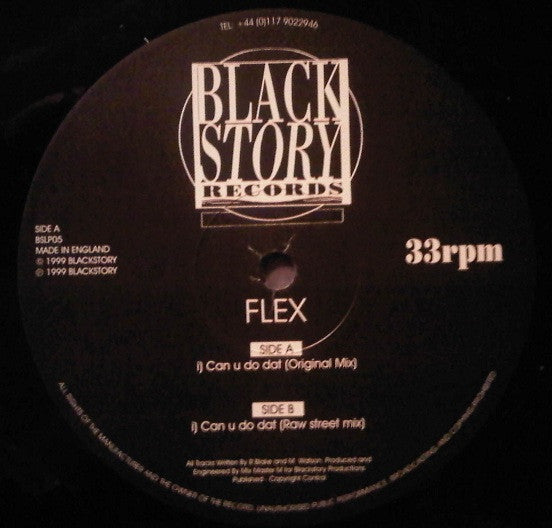 Flex (33) : Can U Do Dat (12")