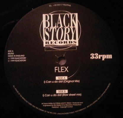 Flex (33) : Can U Do Dat (12")