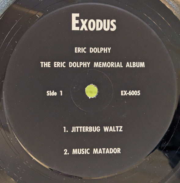 Eric Dolphy : The Eric Dolphy Memorial Album (LP, Album, RE)
