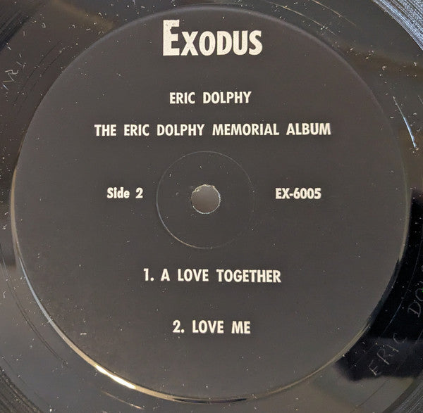 Eric Dolphy : The Eric Dolphy Memorial Album (LP, Album, RE)